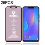 For Huawei nova 3i 25 PCS 9H HD High Alumina Full Screen Tempered Glass Film