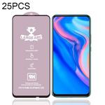For Huawei Y9 Prime (2019) 25 PCS 9H HD High Alumina Full Screen Tempered Glass Film