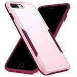 Pioneer Armor Heavy Duty PC + TPU Phone Case For iPhone 8 Plus / 7 Plus(Pink)