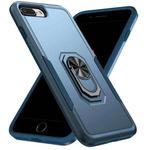 Pioneer Armor Heavy Duty PC + TPU Holder Phone Case For iPhone 8 Plus / 7 Plus(Blue)