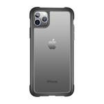 For iPhone 11 Pro Max JOYROOM McLaren Series Transparent Frosted Silicon + PC Protective Case(Black)