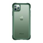 For iPhone 11 Pro Max JOYROOM McLaren Series Transparent Frosted Silicon + PC Protective Case(Green)