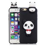 For iPhone 6 Plus & 6s Plus 3D Cartoon Pattern Shockproof TPU Protective Case(Red Bow Panda)