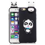 For iPhone 6 Plus & 6s Plus 3D Cartoon Pattern Shockproof TPU Protective Case(Blue Bow Panda)