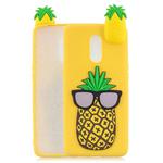For OnePlus 7 3D Cartoon Pattern Shockproof TPU Protective Case(Big Pineapple)