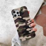 Camouflage TPU Phone Case For iPhone 12 / 12 Pro(Green)