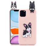 For iPhone 11 3D Cartoon Pattern Shockproof TPU Protective Case(Cute Dog)