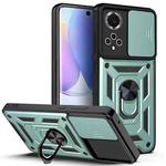 For Huawei nova 9 Sliding Camera Cover TPU+PC Phone Case(Green)