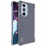 For Motorola Moto Edge X30 5G imak All-inclusive Shockproof Airbag TPU Case with Screen Protector(Matte Grey)