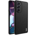 For Motorola Moto Edge X30 5G imak LX-5 Series PC + TPU Case with Screen Protector(Carbon Fiber Texture)