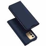 For vivo V23 5G DUX DUCIS Skin Pro Series Shockproof Leather Phone Case(Blue)