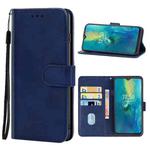 Leather Phone Case For Cubot P30(Blue)