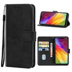 Leather Phone Case For LG Q9(Black)