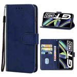 Leather Phone Case For OPPO Realme GT Neo Flash(Blue)