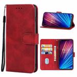 Leather Phone Case For UMIDIGI F1(Red)