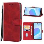 Leather Phone Case For vivo Y93s(Red)