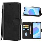 Leather Phone Case For vivo Y93s(Black)