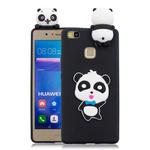 For Huawei P9 Lite 3D Cartoon Pattern Shockproof TPU Protective Case(Blue Bow Panda)