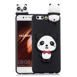 For Huawei P10 3D Cartoon Pattern Shockproof TPU Protective Case(Red Bow Panda)