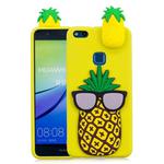 For Huawei P10 Lite 3D Cartoon Pattern Shockproof TPU Protective Case(Big Pineapple)