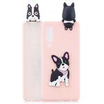 For Huawei P30 3D Cartoon Pattern Shockproof TPU Protective Case(Cute Dog)