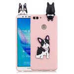 For Huawei Y9 2018 3D Cartoon Pattern Shockproof TPU Protective Case(Cute Dog)