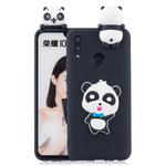 For Huawei Honor 10 Lite 3D Cartoon Pattern Shockproof TPU Protective Case(Blue Bow Panda)