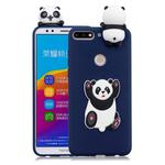 For Huawei Honor 7C 3D Cartoon Pattern Shockproof TPU Protective Case(Panda)