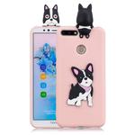 For Huawei Honor 7A 3D Cartoon Pattern Shockproof TPU Protective Case(Cute Dog)