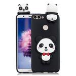 For Huawei Honor 9i 3D Cartoon Pattern Shockproof TPU Protective Case(Red Bow Panda)