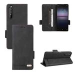 For Sony Xperia 1 II Magnetic Clasp Leather Phone Case(Black)