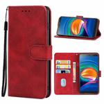 For Tecno Camon X Pro Leather Phone Case(Red)