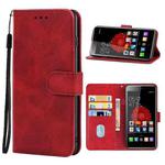 For Tecno L8 Leather Phone Case(Red)