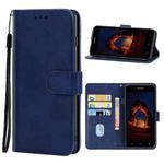 For Tecno P12 Leather Phone Case(Blue)