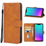 For Tecno Pouvoir 3 Leather Phone Case(Brown)