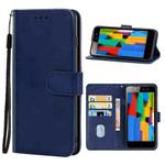 For Tecno S12 Leather Phone Case(Blue)