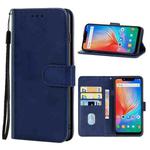 For Tecno Spark 3 Pro Leather Phone Case(Blue)