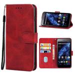 For Tecno W4 Leather Phone Case(Red)