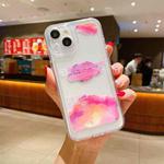 Transparent TPU Shockproof Phone Case For iPhone 12(Colorful Clouds)