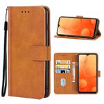 Leather Phone Case For Blackview A95(Brown)