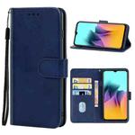 Leather Phone Case For Itel A58 Pro(Blue)