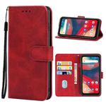 Leather Phone Case For UMIDIGI BISON GT2 / GT2 5G / GT2 Pro / GT2 Pro 5G(Red)