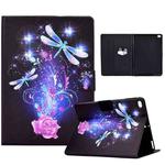 Electric Pressed TPU Leather Tablet Case For iPad 9.7 2018 / 2017(Butterfly)
