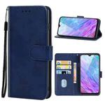 Leather Phone Case For BLU G71+(Blue)