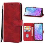 Leather Phone Case For ZTE Blade 20 Smart(Red)