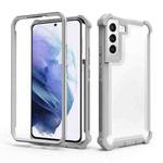 For Samsung Galaxy S22+ 5G Double-Sided Full Coverage TPU + Acrylic Phone Case(Grey)