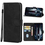 Leather Phone Case For Xiaomi Redmi K50 Gaming(Black)