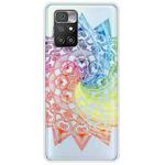 For Xiaomi Redmi 10 Gradient Lace Transparent TPU Phone Case(Whirlwind Colorful)