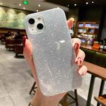TPU Glitter All-inclusive Shockproof Protective Phone Case For iPhone 13 Pro(Silver)