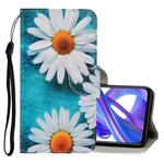 For Huawei Honor 9X 3D Colored Drawing Horizontal Flip PU Leather Case with Holder & Card Slots & Wallet(Chrysanthemum)
